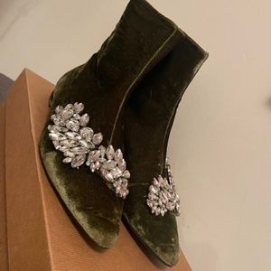 ZARA boots with crystals